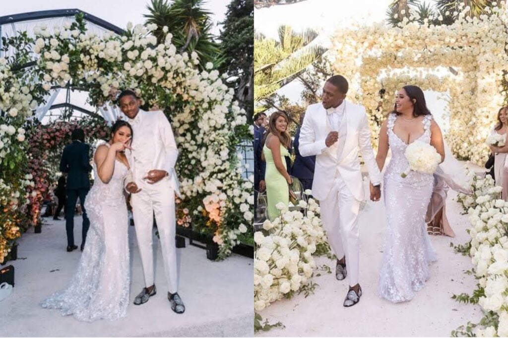 De'Aaron Fox wedding 