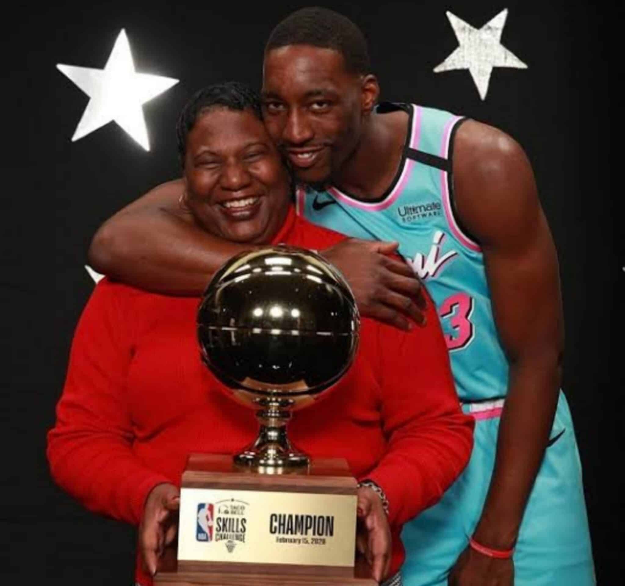 Who are Bam Adebayo’s parents, Marilyn Blout and John Adebayo?