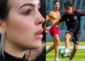 Georgina Rodriguez and Cristiano Ronaldo
