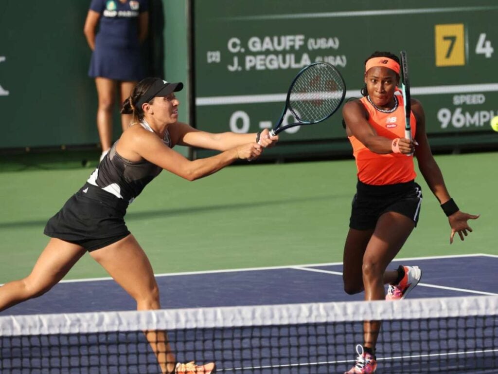 Jessica Pegula and Coco Gauff (Image Credit: The New Yorker)