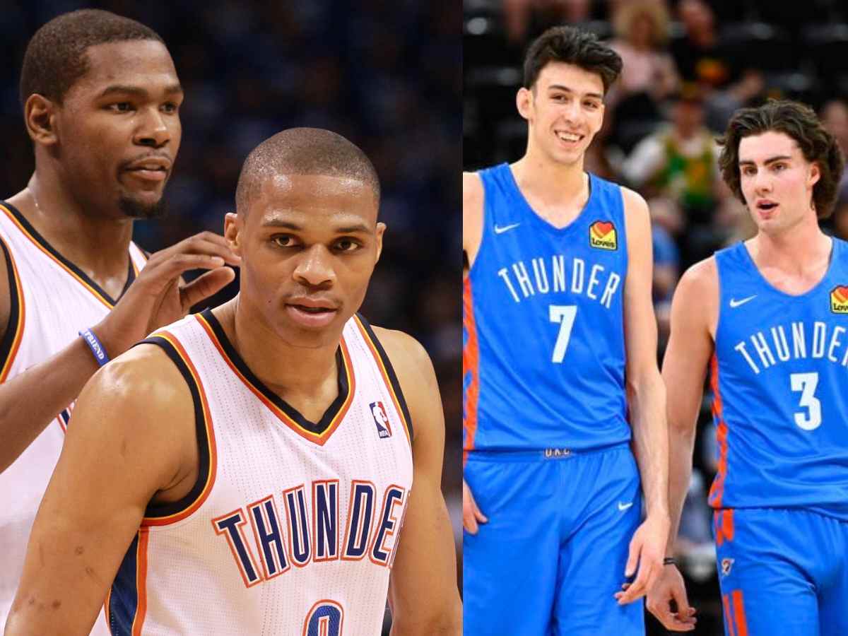 Kevin Durant SHOCKINGLY claims he prefers Thunder’s current team to Russell Westbrook, James Harden, Serge Ibaka core