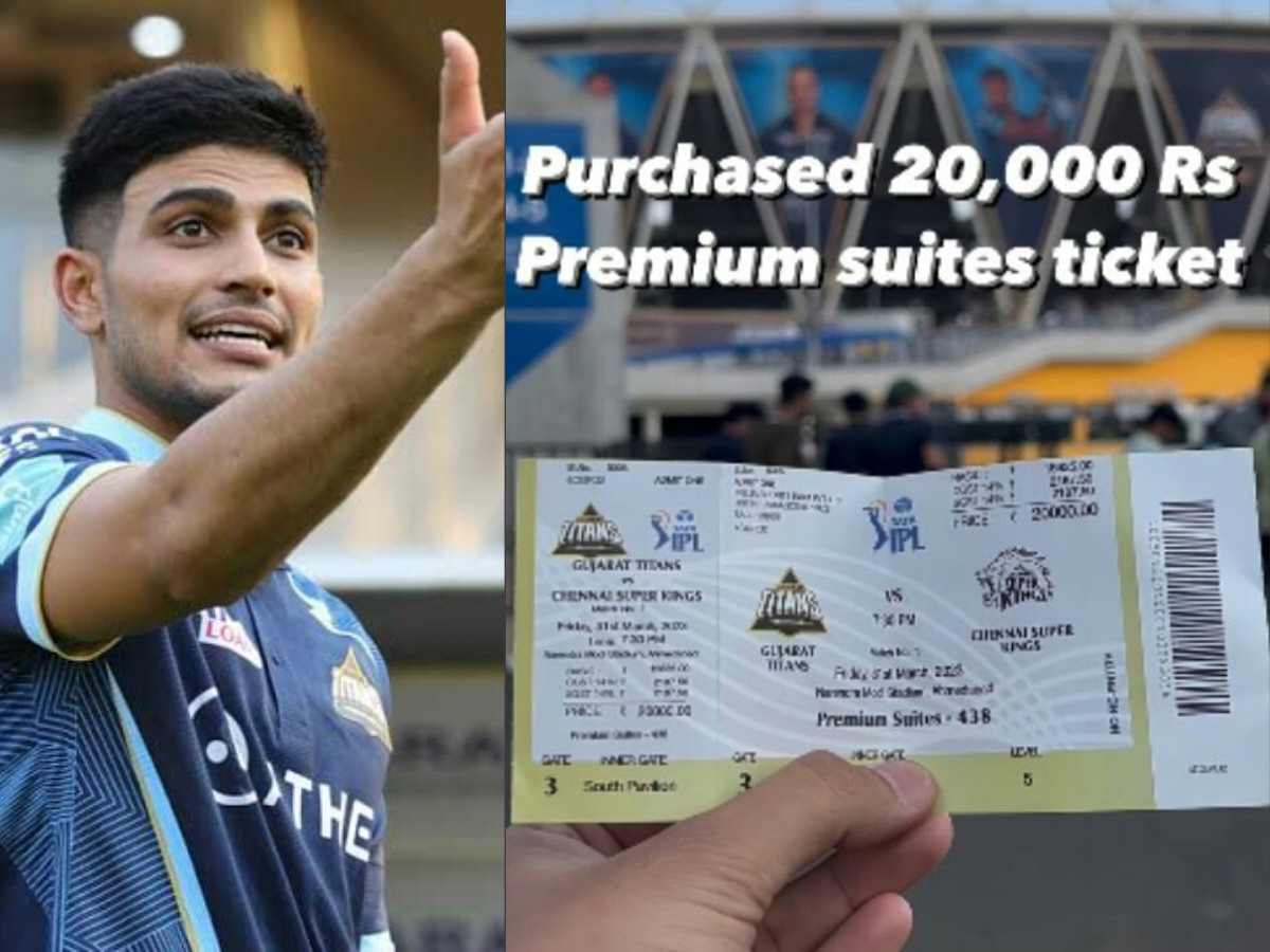 Shubman Gill has a cheeky reply for a fan who shared his lavish Rs. 20,000 premium suite ticket experience at the Narendra Modi Stadium