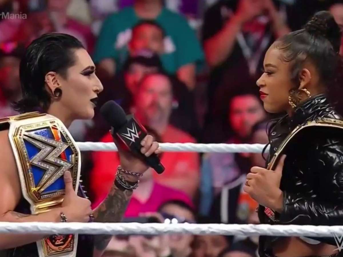 Bianca Belair and Rhea Ripley may have a title unification match very soon