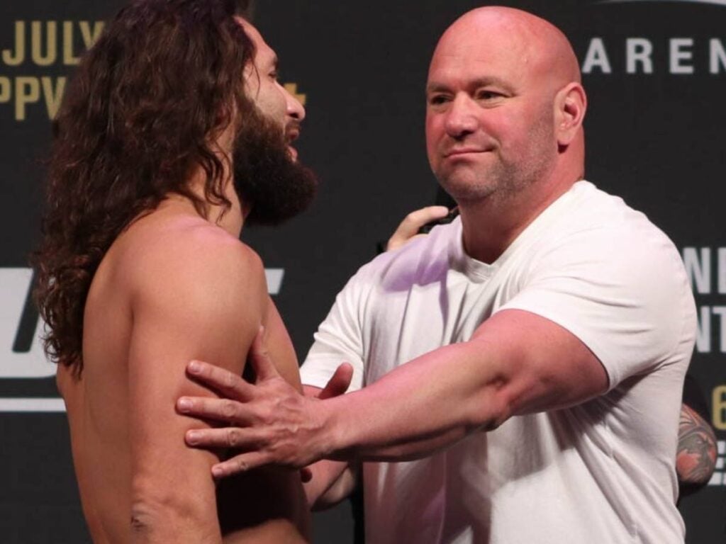 Jorge Masvidal Don't Agree with Dana
(Image Source: MMA Junkie)