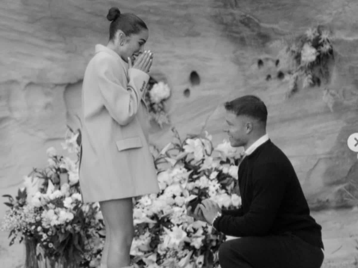 49ers’ star RB Christian McCaffrey gets engaged to longtime girlfriend and former Miss Universe Olivia Culpo