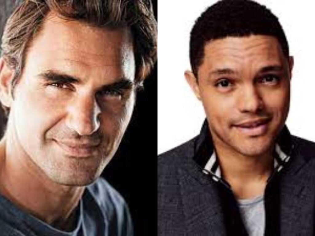 WATCH: In a role reversal, Roger Federer interviews Trevor Noah about ...