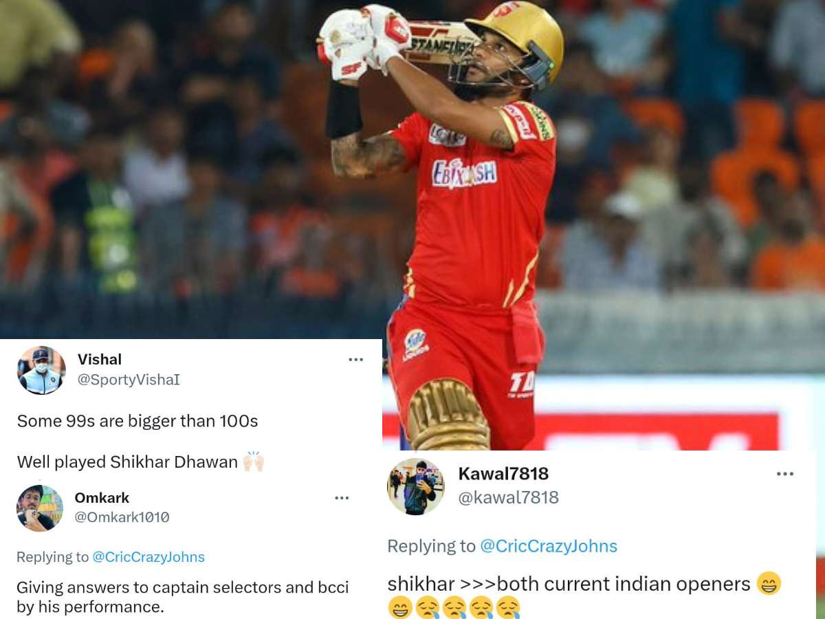 “In search of gold we lost diamond”- Twitterati salutes lone warrior and unlucky Shikhar Dhawan as he rescues Punjab Kings with clutch knock