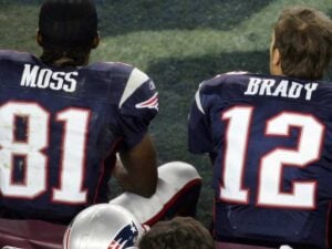 Randy Moss Tom Brady