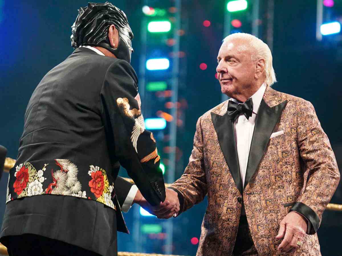 “Don’t even know who Muta is,” Ric Flair addresses his controversial WWE Hall of Fame speech for The Great Muta