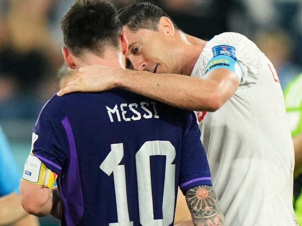 Messi and Lewandowski has always shared a good bond with each other 