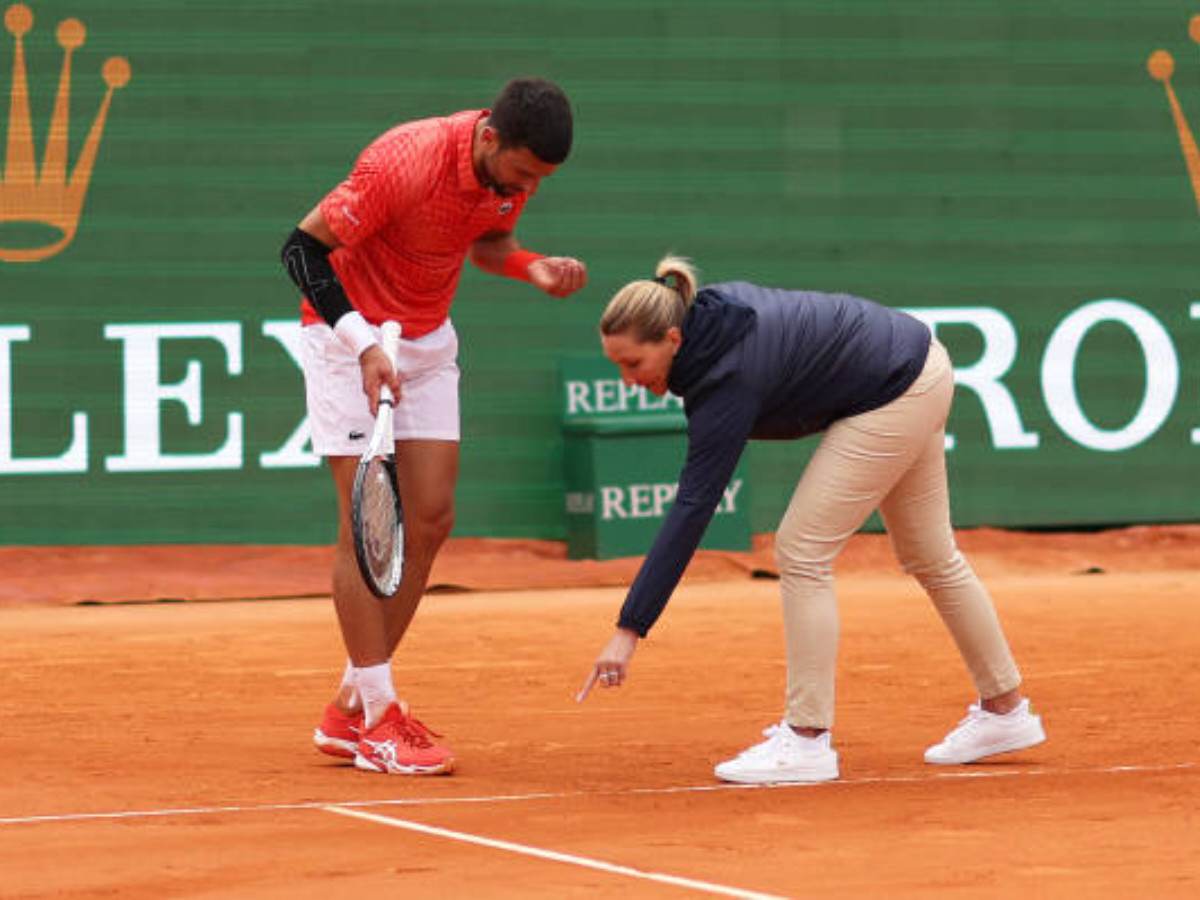 WATCH: Furious Novak Djokovic forces the chair umpire out of her seat over incorrect call