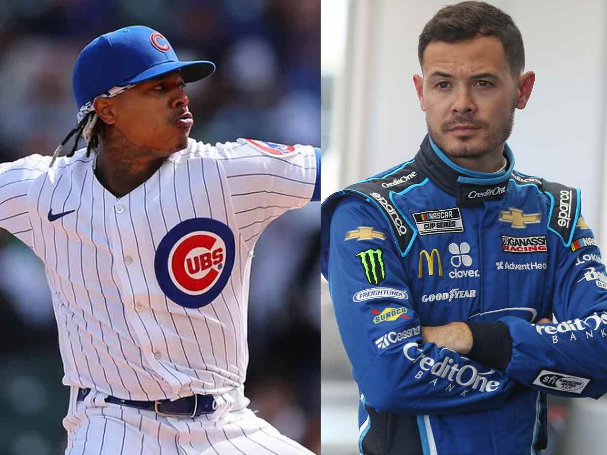 “Should never be allowed to race,”  When Kyle Larson was challenged to a UFC fight by Marcus Stroman over a racial slur