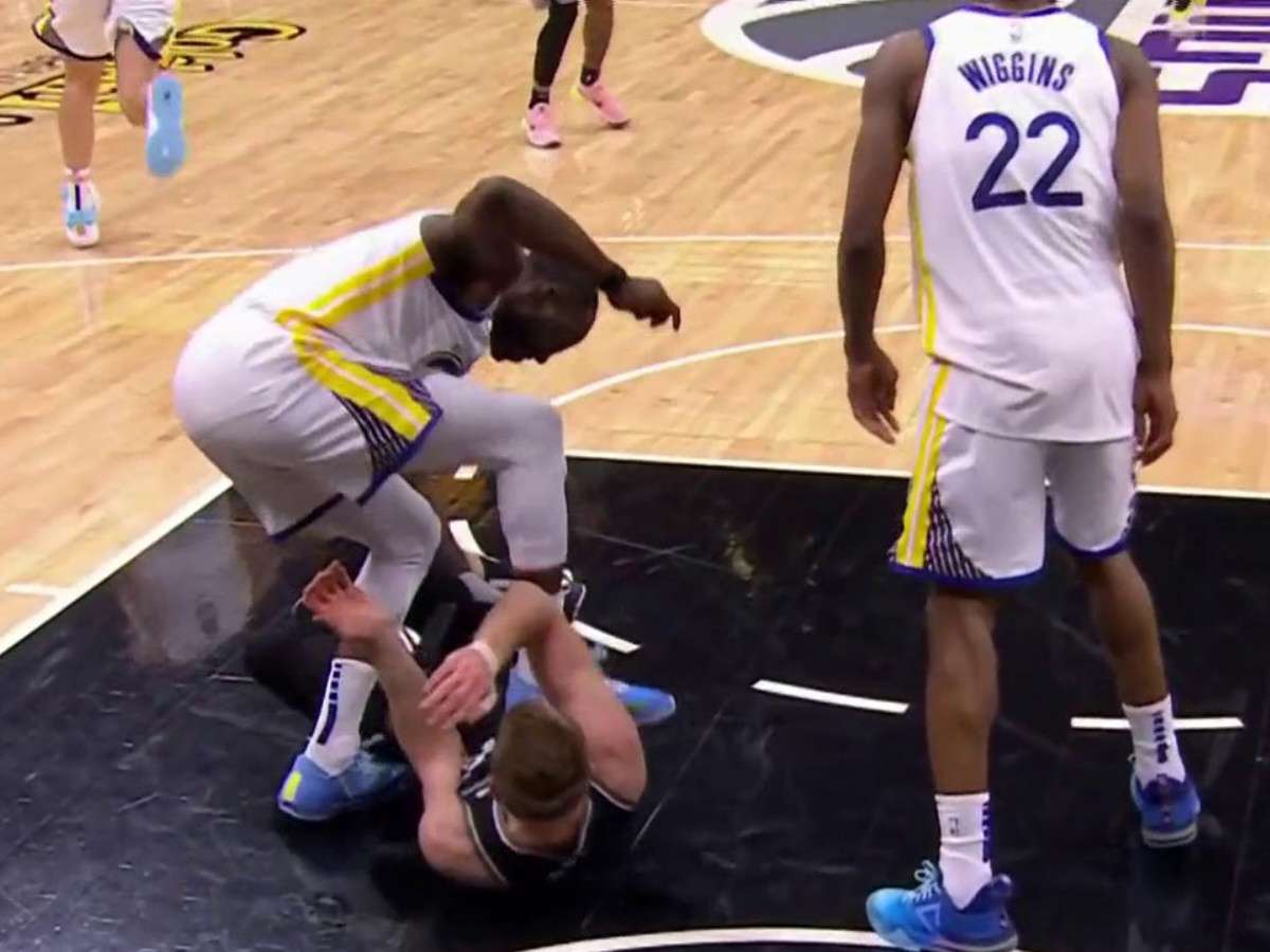 Accusing Kings’ Domantas Sabonis, Draymond Green signals ankle soreness after CONTROVERSIAL ejection in Game 2