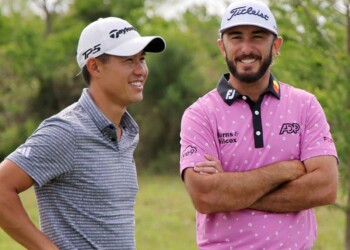 Collin Morikawa and Max Homa