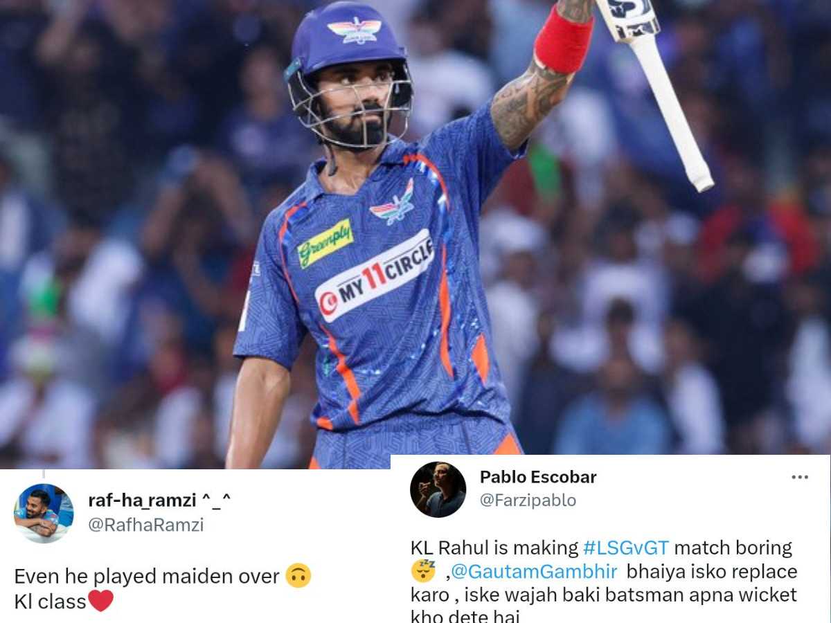 “KL Rahul is making the match boring”- Twitter erupts as KL Rahul breaks Virat Kohli’s record despite his current form