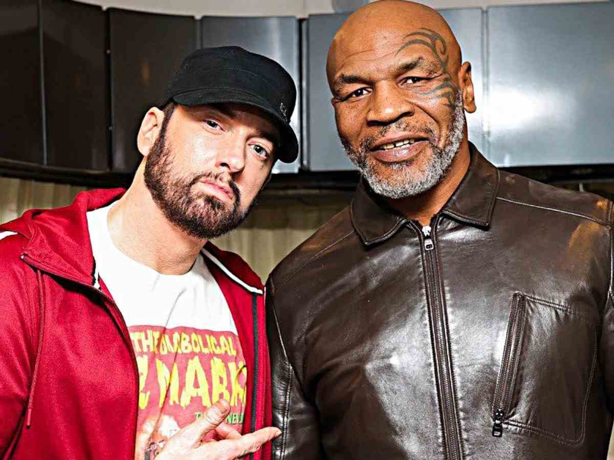 “I f*cking quit,” When Eminem revealed to Mike Tyson how a 14-year-old boxer ‘kicked the sh*t out of’ him in a sparring session