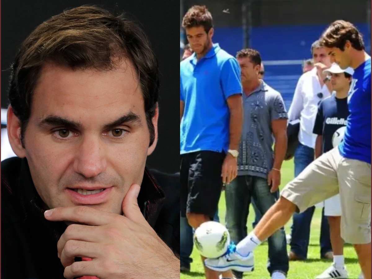 Roger Federer gives himself 'BAD LOSER' tag which led his football ...