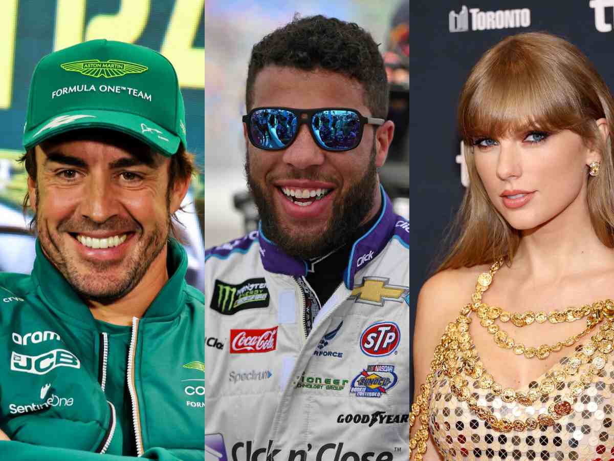 WATCH: “Good for him,” NASCAR driver Bubba Wallace gives a hilarious response to the Taylor Swift-Fernando Alonso dating rumors