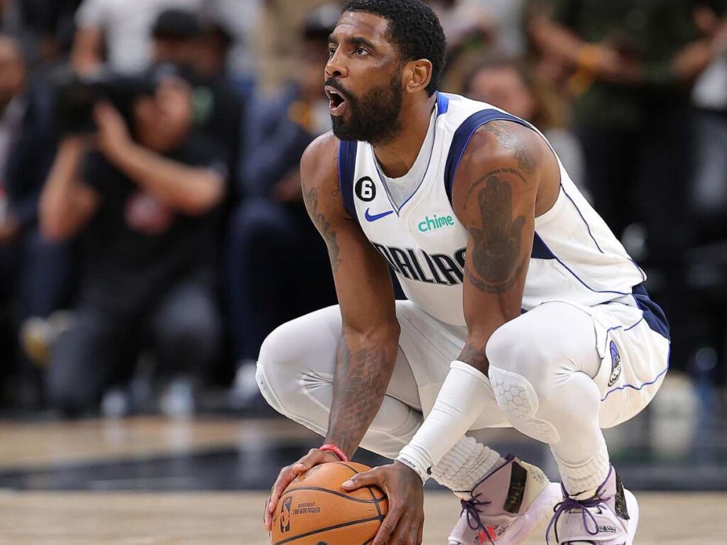 Kyrie Irving in action for the Mavericks (via Mavs)