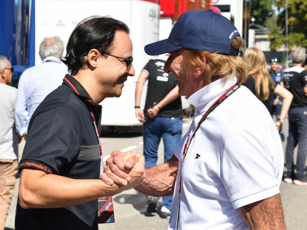 Felipe Massa (L) | Emerson Fittipaldi (R)