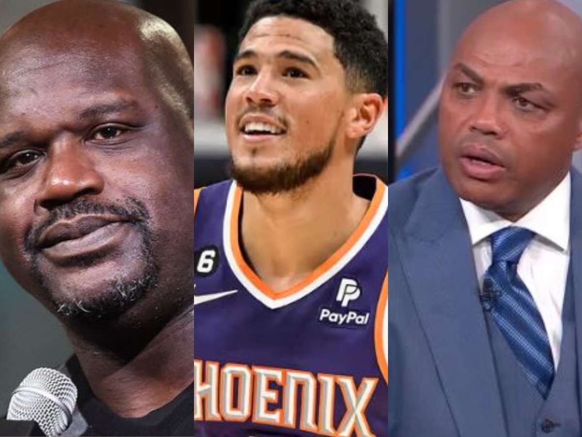 Shaquille O’Neal ROASTS Charles Barkley after Devin Booker surpasses his Suns record