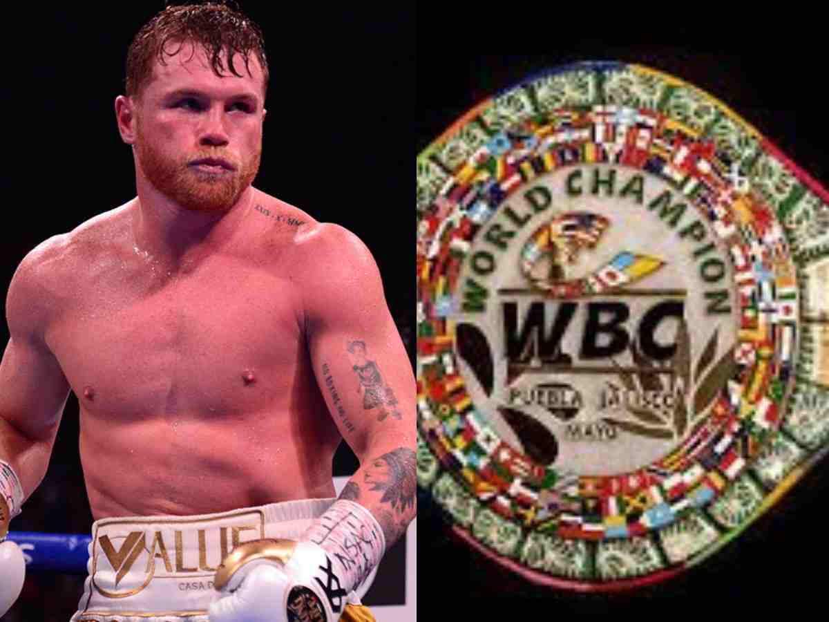 “Last thing boxing needs” – Fans brutally destroy WBC for creating another title for upcoming Canelo Alvarez bout