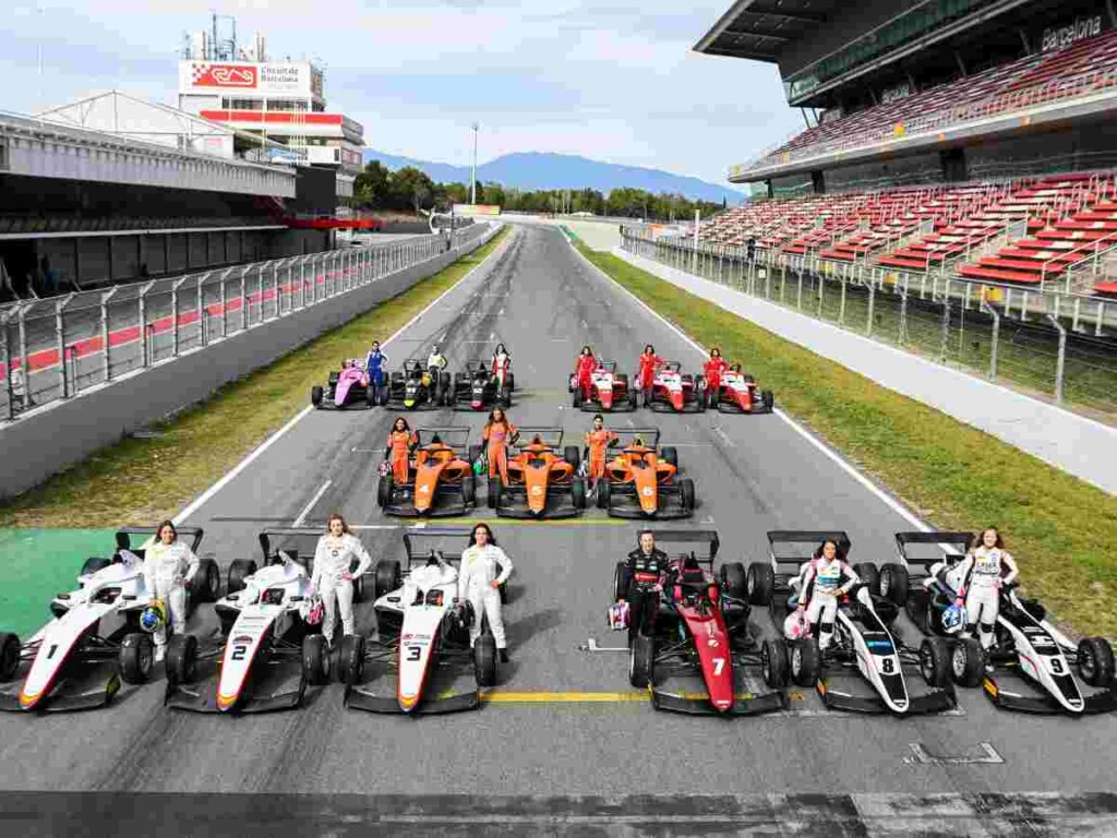 The 2023 F1 Academy grid