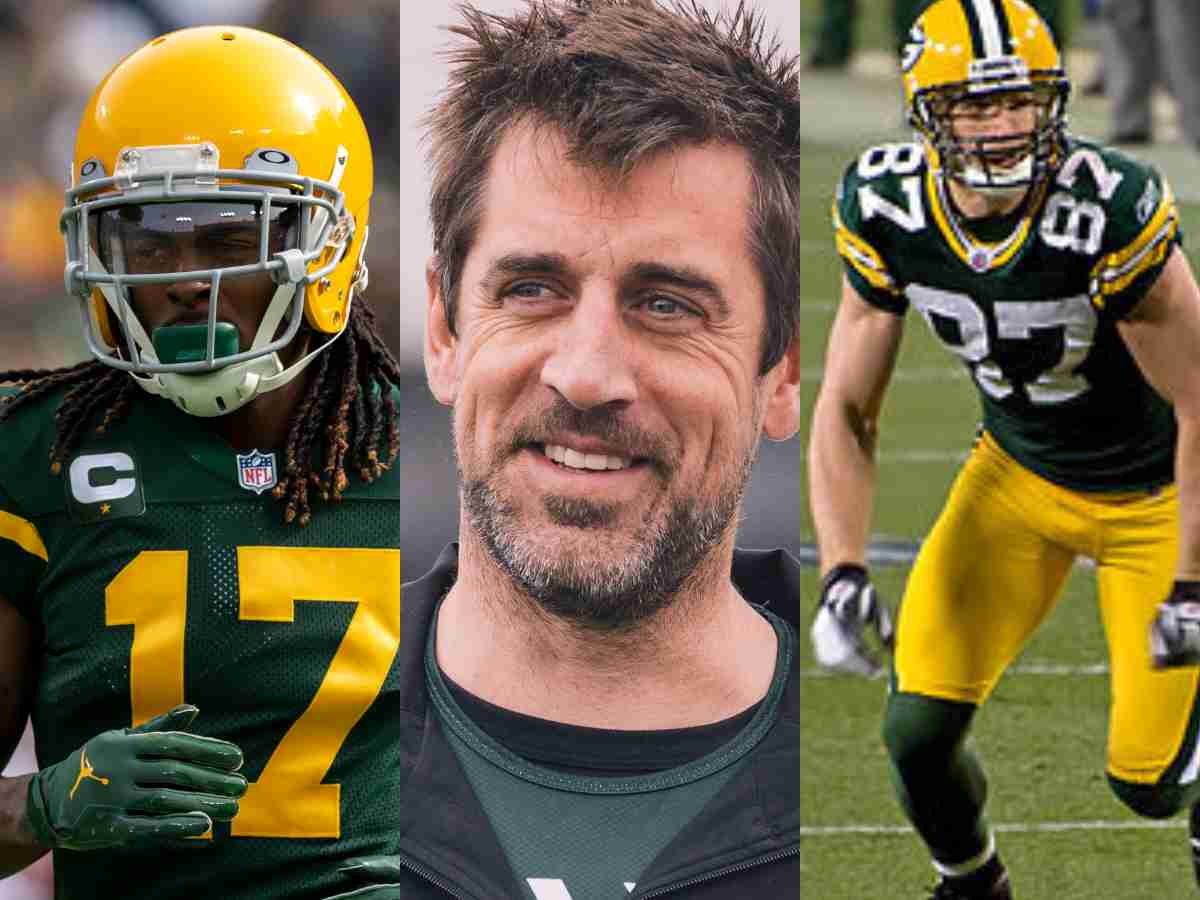 Aaron Rodgers SURPRISINGLY picks Davante Adams over longtime teammate Jordy Nelson after ‘mega’ Jets trade