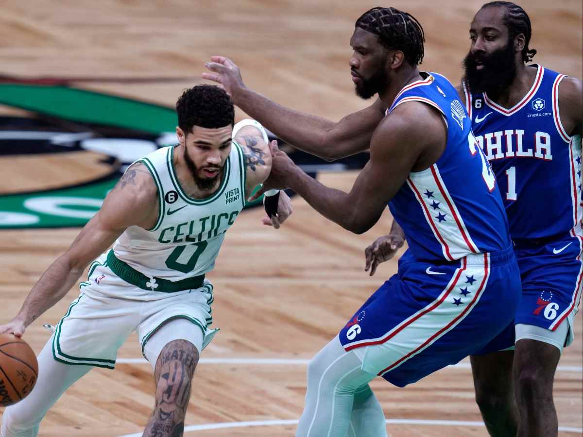 “Celtics in 5 cause Philly has Doc Rivers” – Joel Embiid, James Harden and co. to fall to Boston in second-round, predicts NBA Twitter