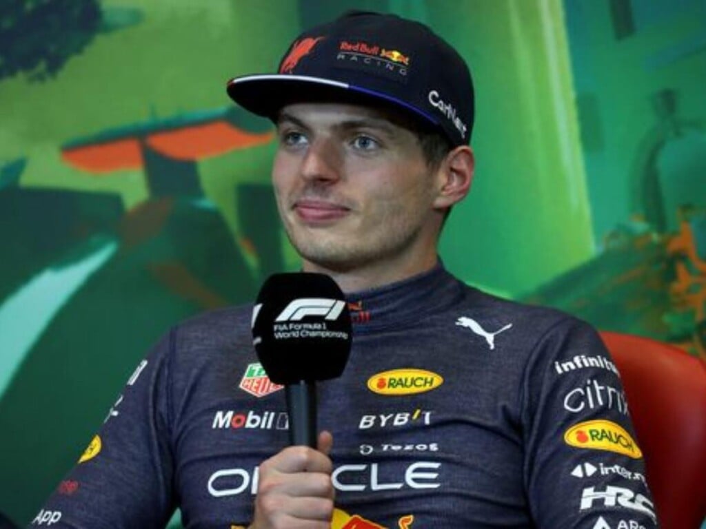 Max Verstappen at the Azerbaijan Grand Prix