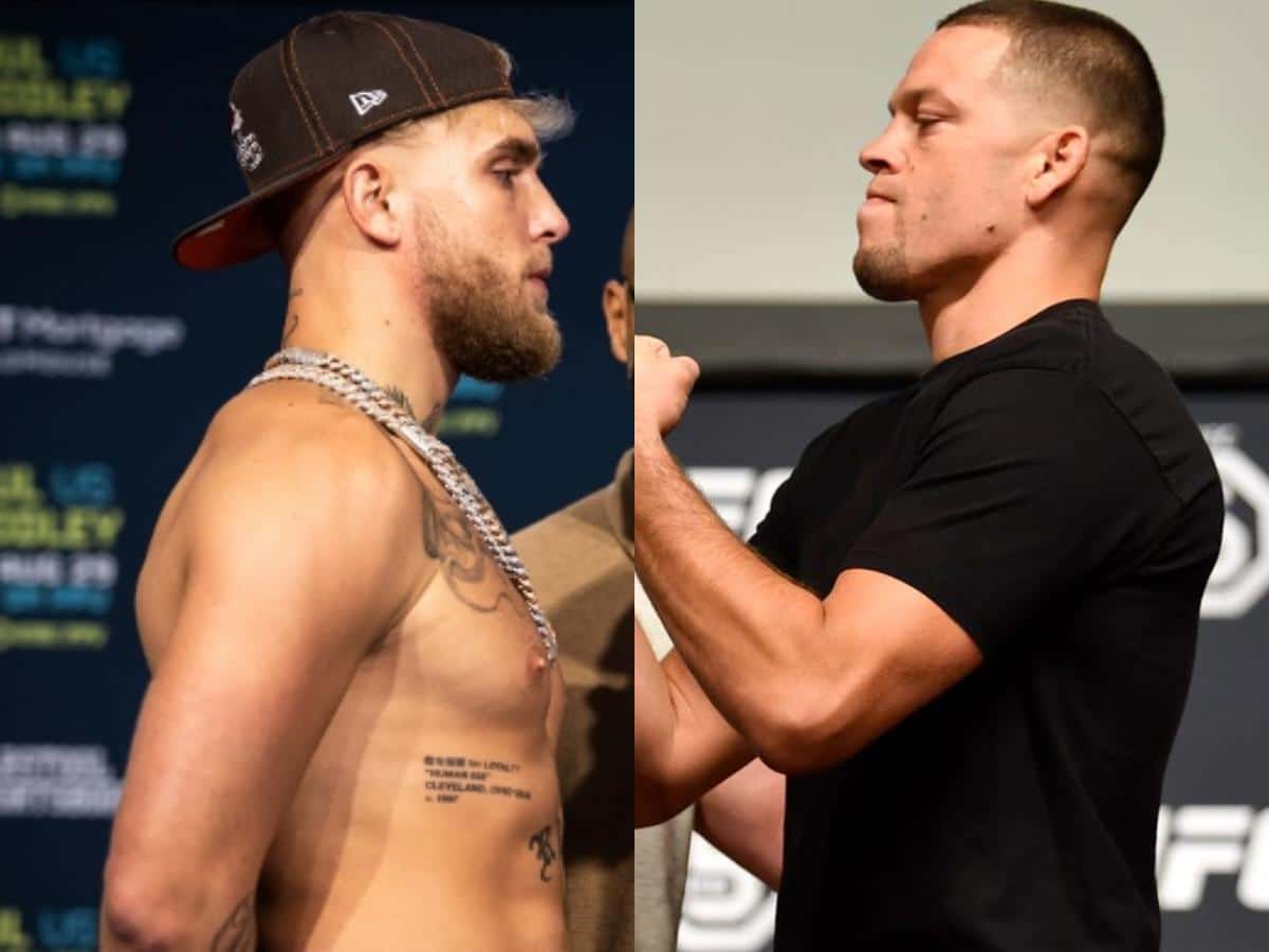 “Let’s put that sh** to work” – Nate Diaz calls for 12 rounds boxing match against Jake Paul ‘on steroids’