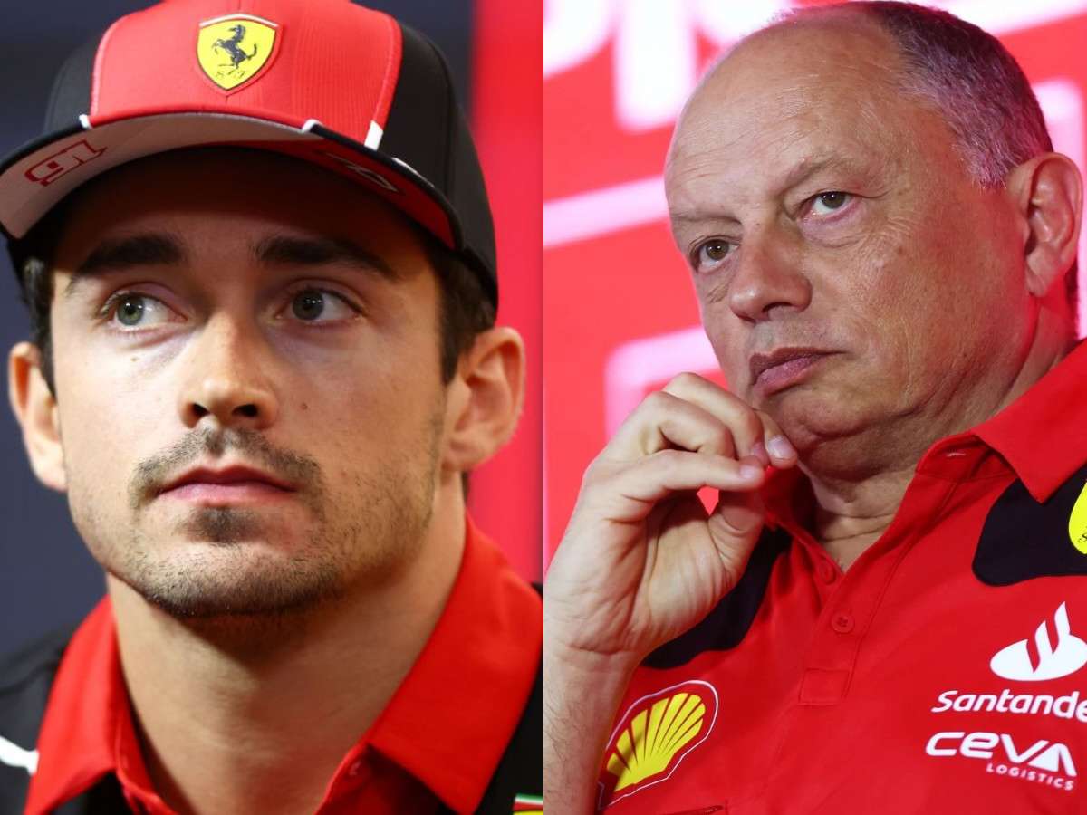 “Not the right moment,” Frederic Vasseur discusses Charles Leclerc’s Ferrari contract extension amidst Mercedes rumors