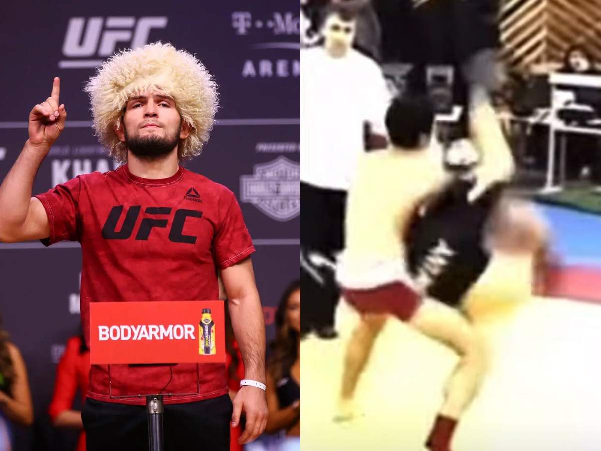 WATCH: When Khabib Nurmagomedov pulled off a flying armbar in amateur career