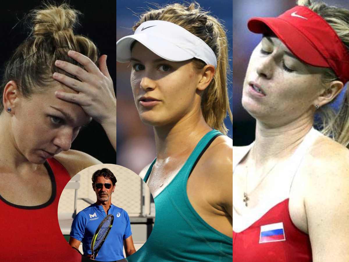 Patrick Mouratoglou publicly calls out Eugenie Bouchard taking a dig at players like Maria Sharapova and Simona Halep over their doping controversy