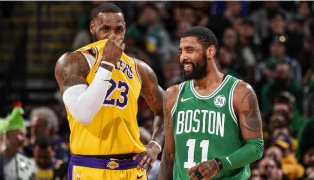 “He’s so gonna be a Laker next season” – Kyrie Irving and LeBron James team-up CONFIRMED after latest interaction between duo, claims NBA Twitter