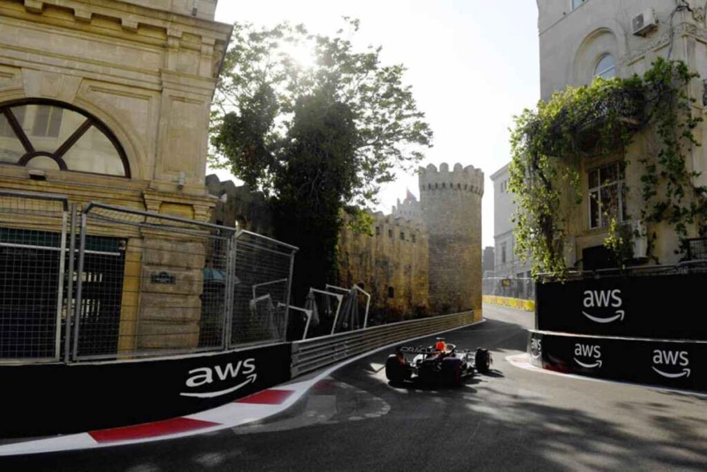 Azerbaijan GP. Image via Pitpass.