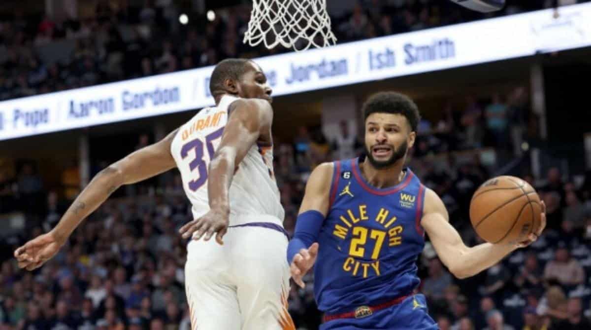 Kevin Durant gets TRASHED by fans for Suns’ embarrassing defeat to Nuggets in Round 2 series-opener