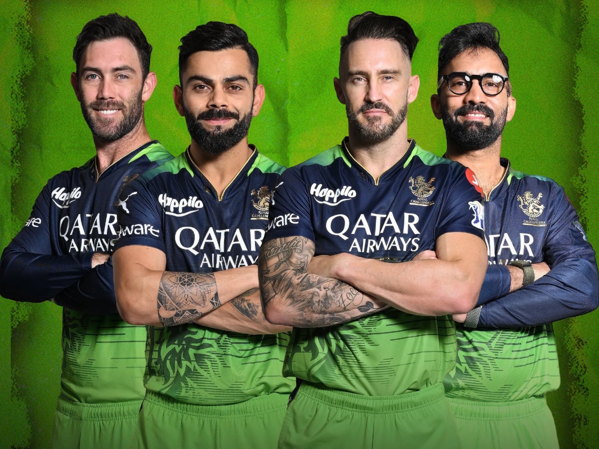 RCB to sport special green jersey against Rajasthan Royals on 23rd April