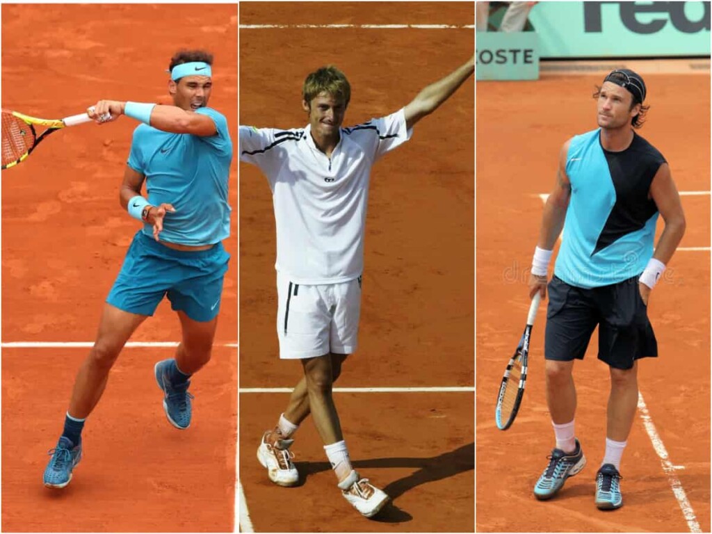 Rafael Nadal Juan Carlos Ferrero Carlos Moya 