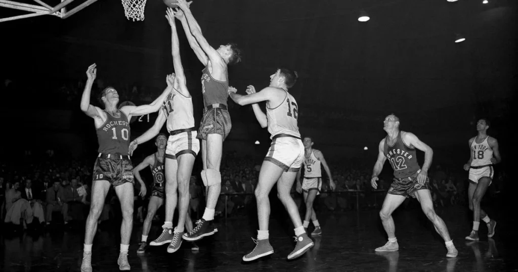 Rochester Royal versus New York Knicks 1951 NBA Finals