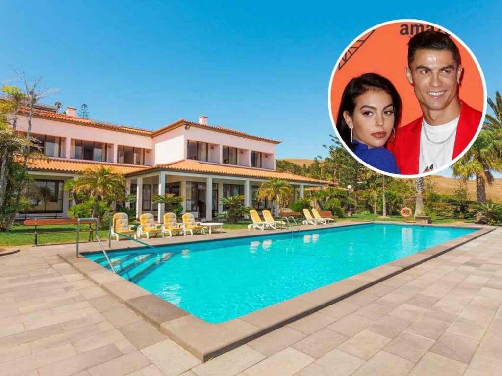 Ronaldo and Rodriguez reportedly rented their mansion in Madrid