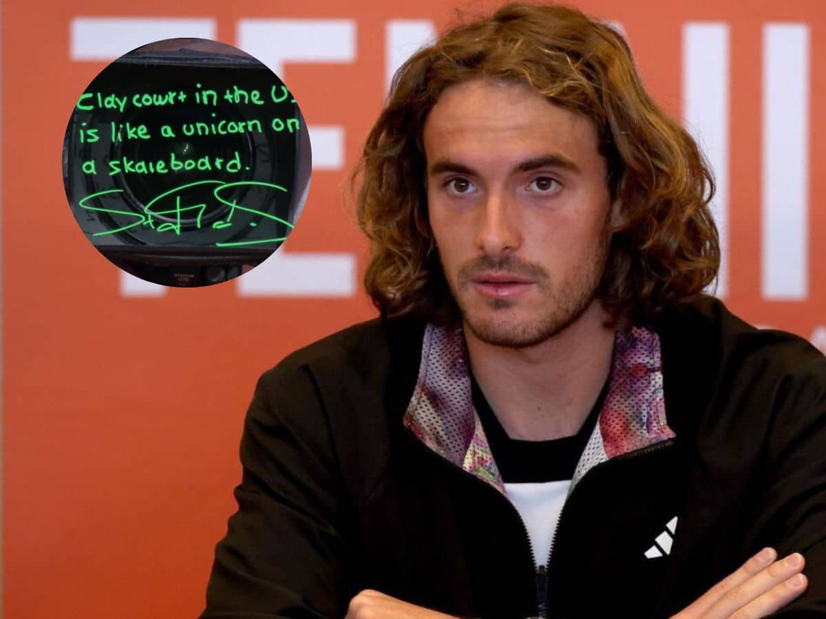 Stefanos Tsitsipas calls American clay “Unicorn on a skateboard” in attempt to save face after Taylor Fritz dumps him out of Monte Carlo