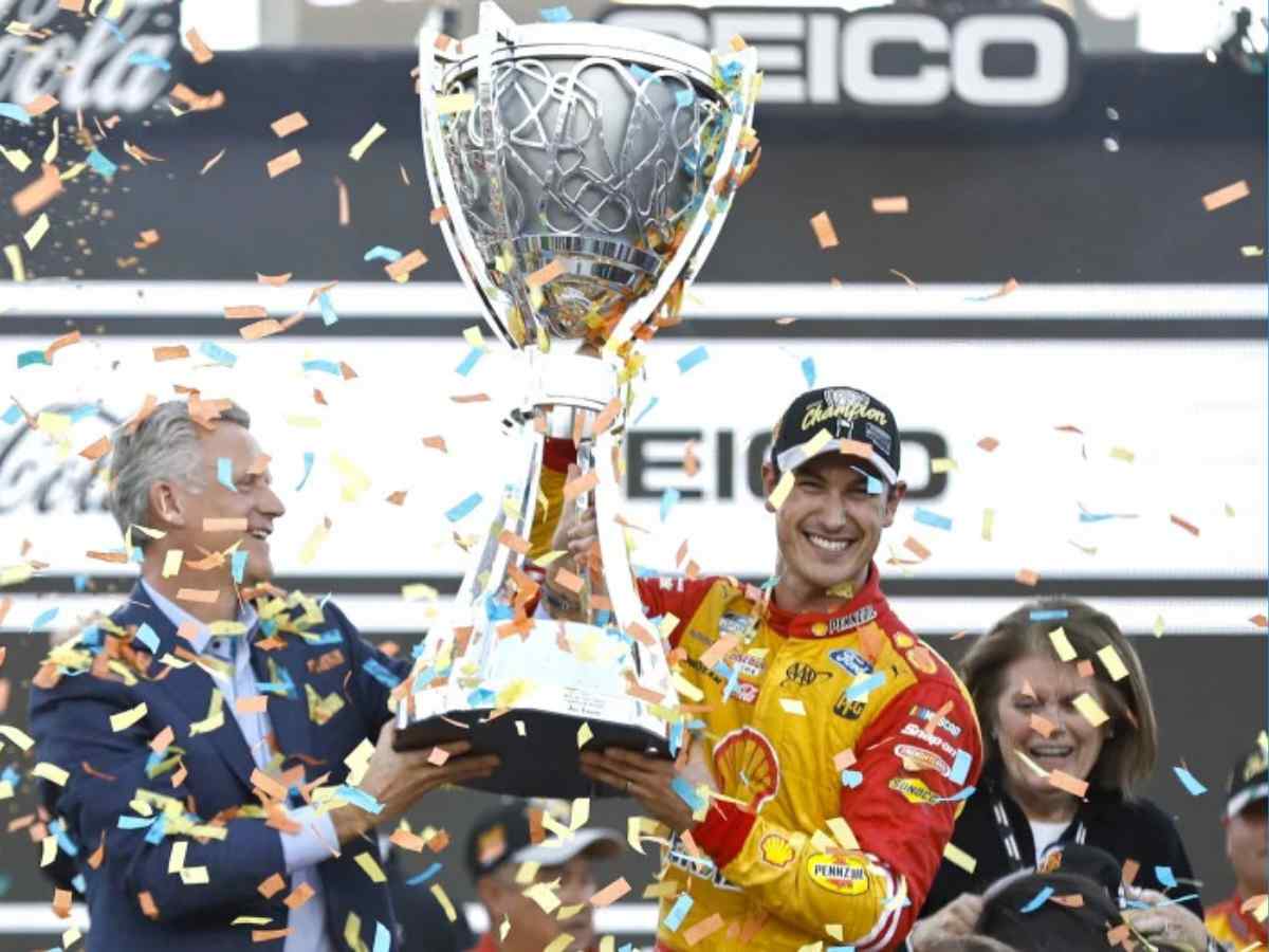 “The Tom Brady of NASCAR”- Fans react as Joey Logano is named to the list of 75 greatest drivers ever