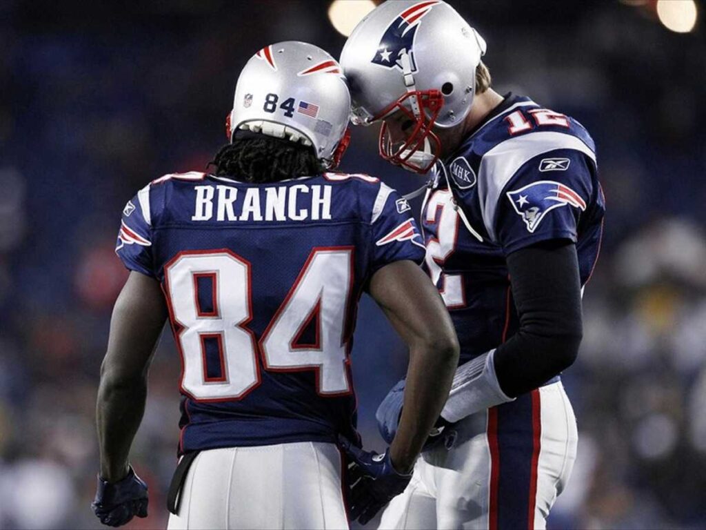 Tom Brady Deion Branch 5 best wide receivers Tom Brady ever had Patriots