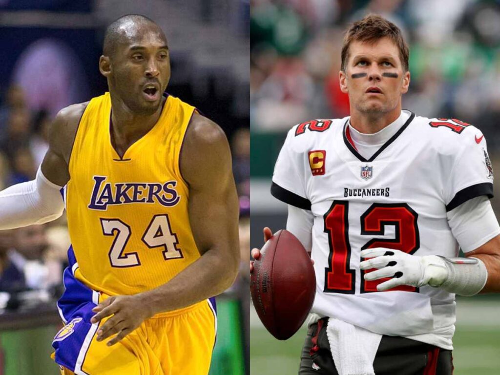 Tom Brady Kobe Bryant Tom Brady's favorite NBA player Patriots