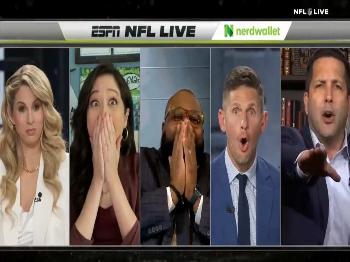 “Too much theatrics!” – NFL Twitter ACCUSE Marcus Spears and Dan Orlovsky of ‘overacting’ after Adam Schefter broke the Aaron Rodgers trade news on live TV