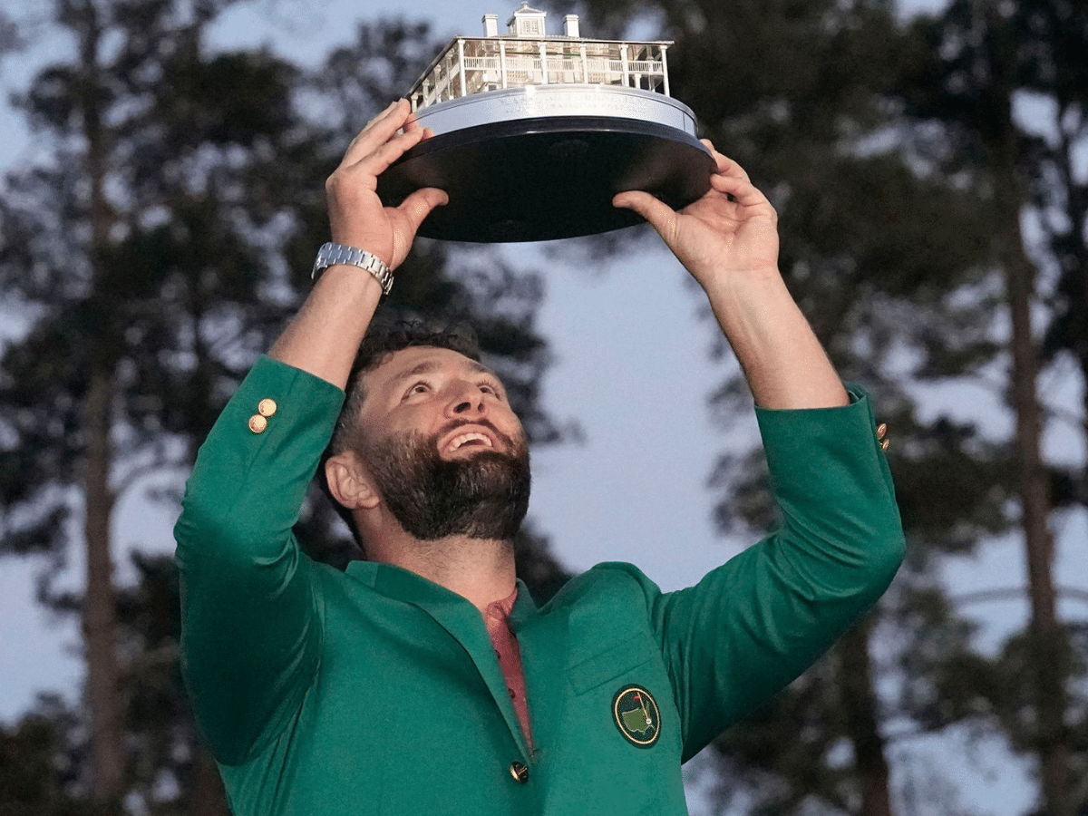 WATCH: Jon Rahm blitzes past Brooks Koepka winning Masters with historic performance on final day, Golf Twitter reacts