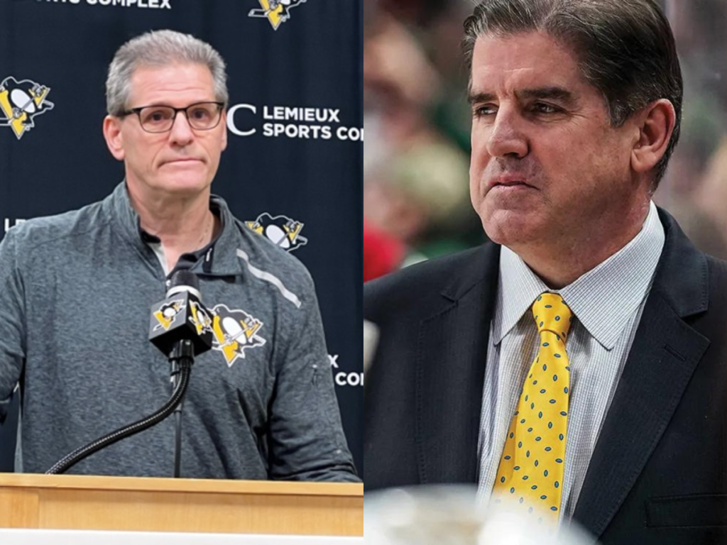 Peter Laviolette and Ron Hextall [Image Credit: Pittsburgh Hockey Now/ECHL]