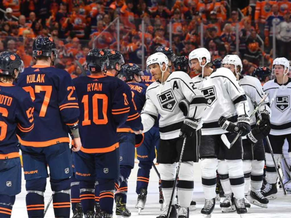 LA Kings win against Oilers [Image Credit: NHL]