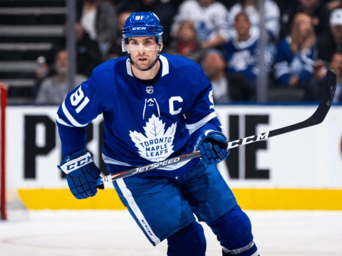 WATCH: John Tavares celebrates 1st career playoff hat-trick ANNIHILATING Bolts in process, NHL Twitter reacts